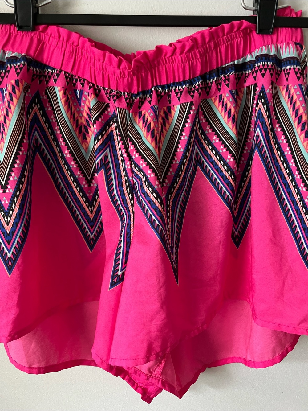 Whimsical Pink Fairycore Shorts Lightweight Pull-on Bohemian 
Size M Medium New
